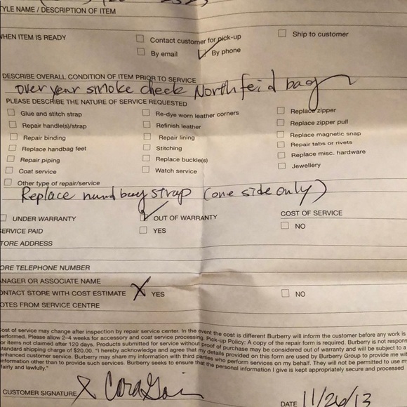 Burberry Northfield Bag Great Condition. - Picture 4 of 8